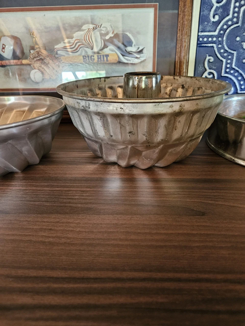 Silver Bundt and Tube Pan Set - Shiny Aluminum Bakeware